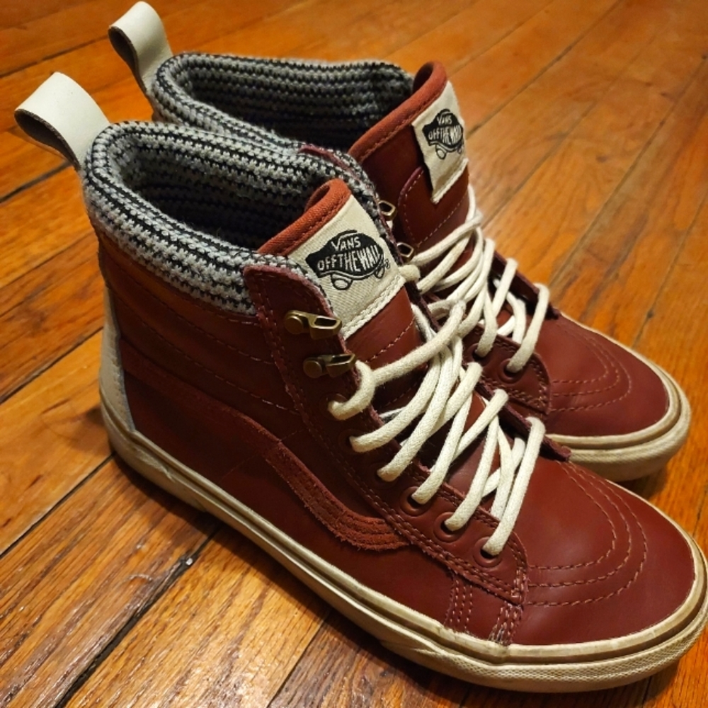 Vans Sk8 hi leather